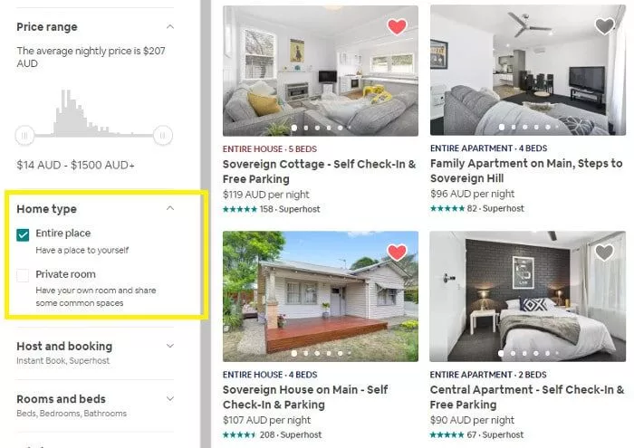 booking multiple rooms