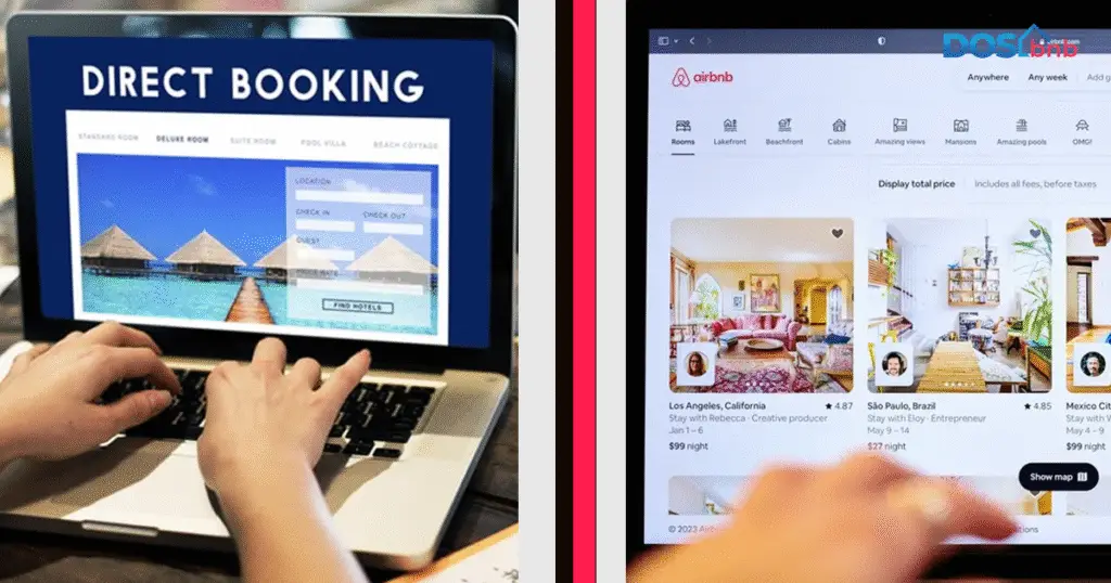 Direct Booking vs Airbnb
